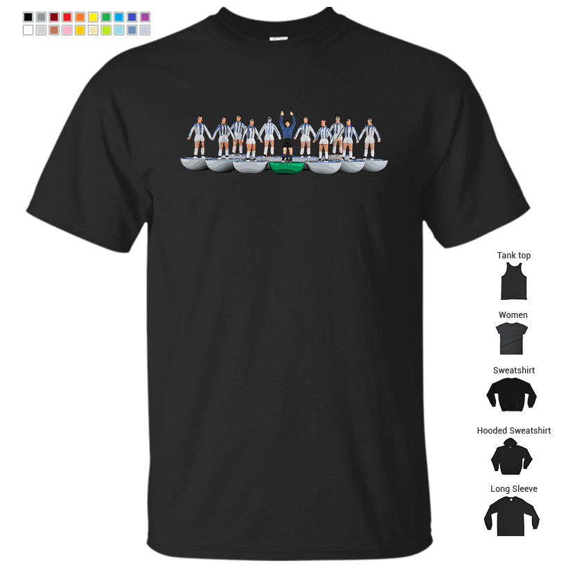 Huddersfield Town/Kilmarnock subbuteo inspired design T-Shirt
